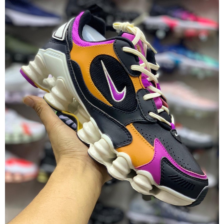 Nike shox junior clearance roxo