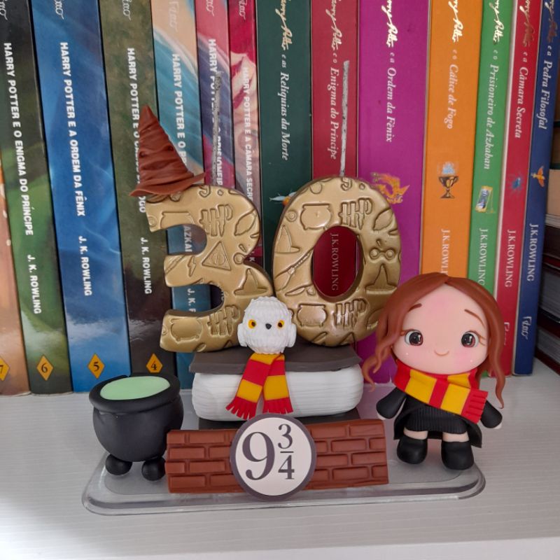 Topo de Bolo Hermione Granger Harry Potter