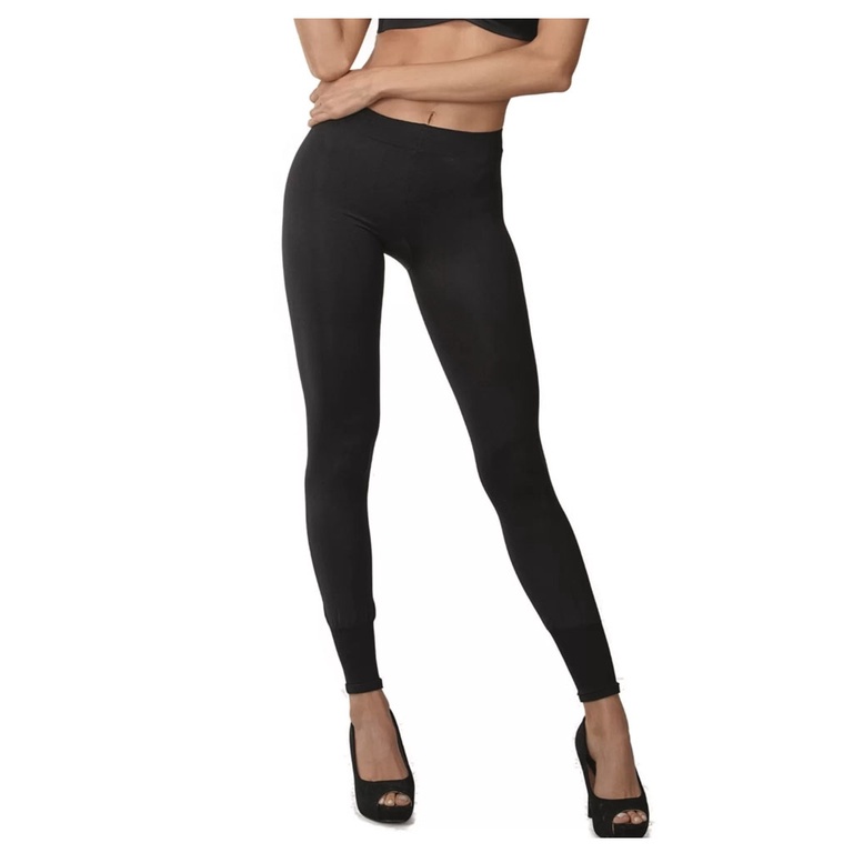 Meia Calça Legging Dantelle Preto Demillus 001070 Shopee Brasil