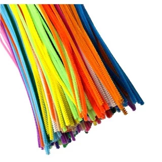 Material 10 Hastes De Chenille 30 Cm Cada