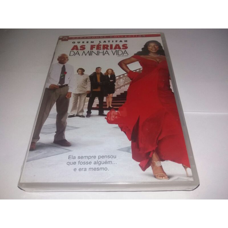 Dvd As Ferias da Minha Vida 2005 Queen Latifah Gerard Depardieu Dublado Lacrado