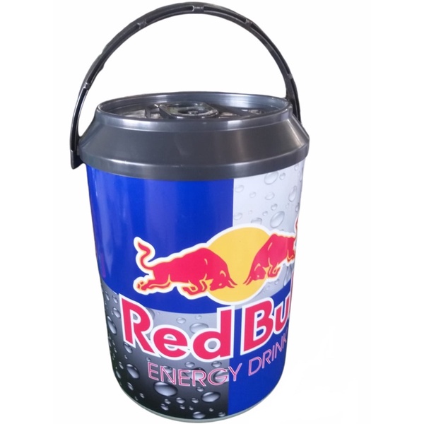 Cooler Térmico Caixa Térmica Tema Energéticos RED BULL Shopee Brasil