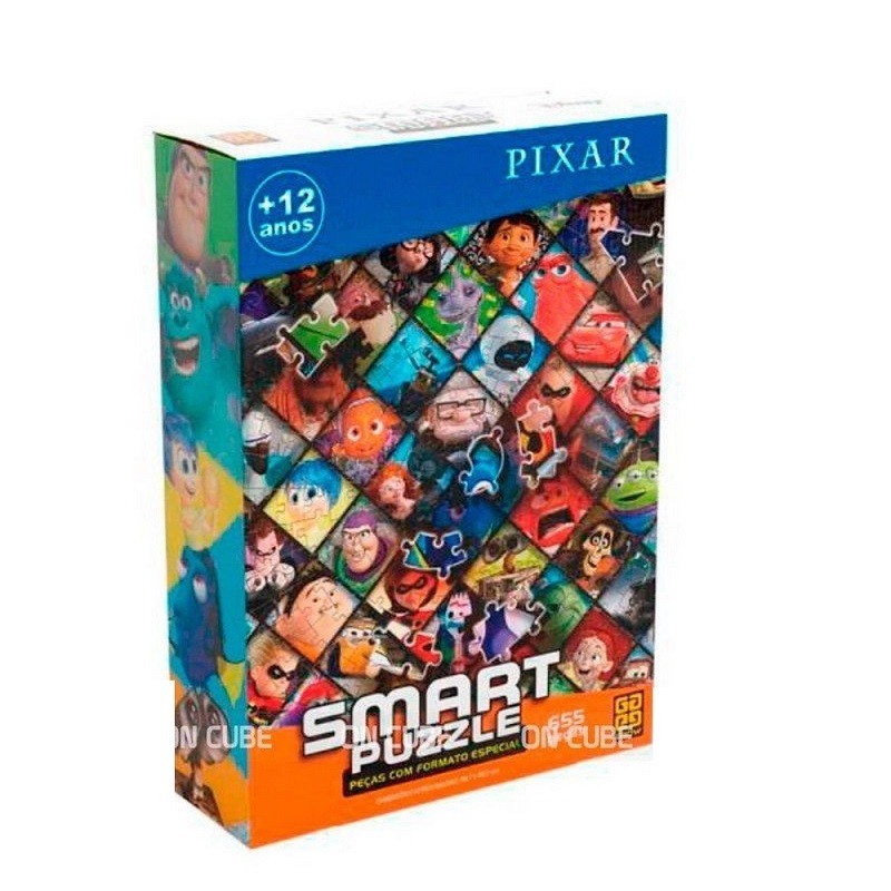 Quebra-Cabeça Smart Puzzle Pixar 655 Peças