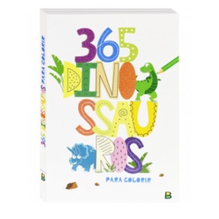 Livro Infantil 365 Desenhos Para Colorir Preto Brasileitura 1144847 -  Papelaria Criativa