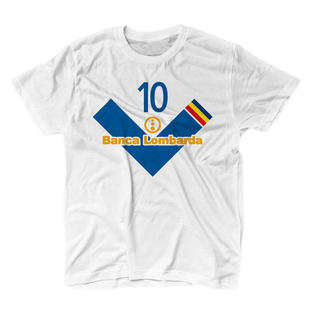 Camiseta Futebol Vintage Roberto Brescia 10 Baggio Temporada