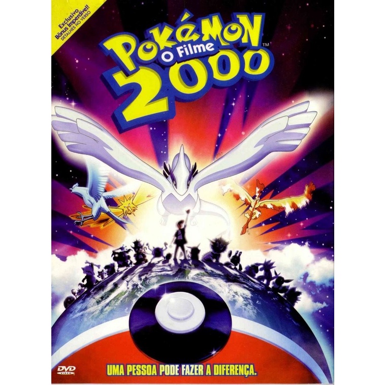 Dvd Pokémon O Filme 2000 Dublado E Legendado