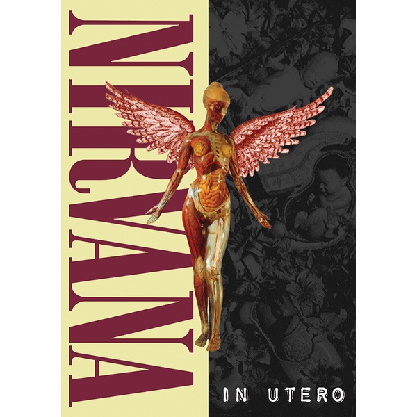 Poster Nirvana - In Utero / Tamanho A3 | Shopee Brasil