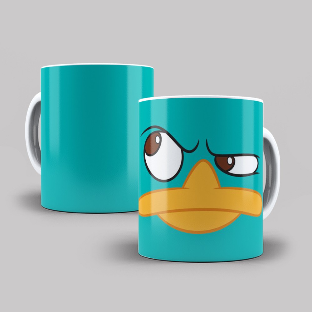 Caneca Personalizada Perry o Ornitorrinco do Phineas e Ferb