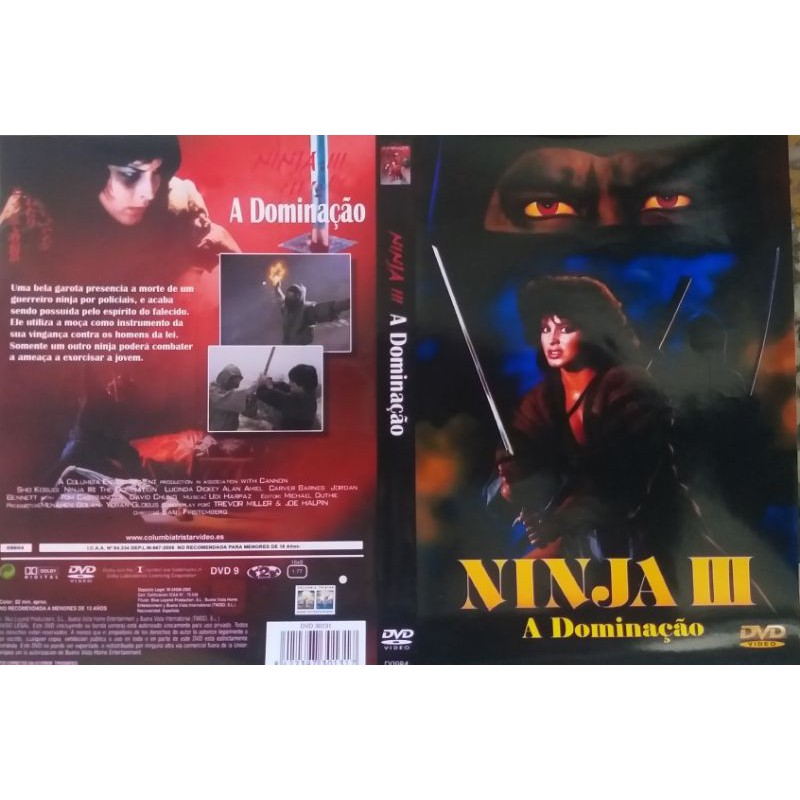 Dvd Colecao Ninja 3 Filmes - Original 