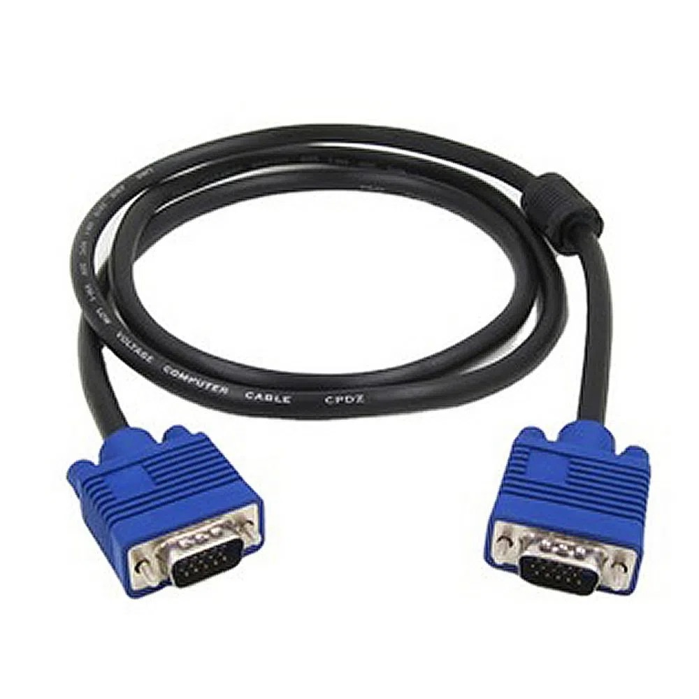 Cabo VGA Para Monitor Macho x Macho MONITOR | Shopee Brasil