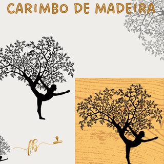 carimbo flor de lótus - Fazendo Arte Carimbaria