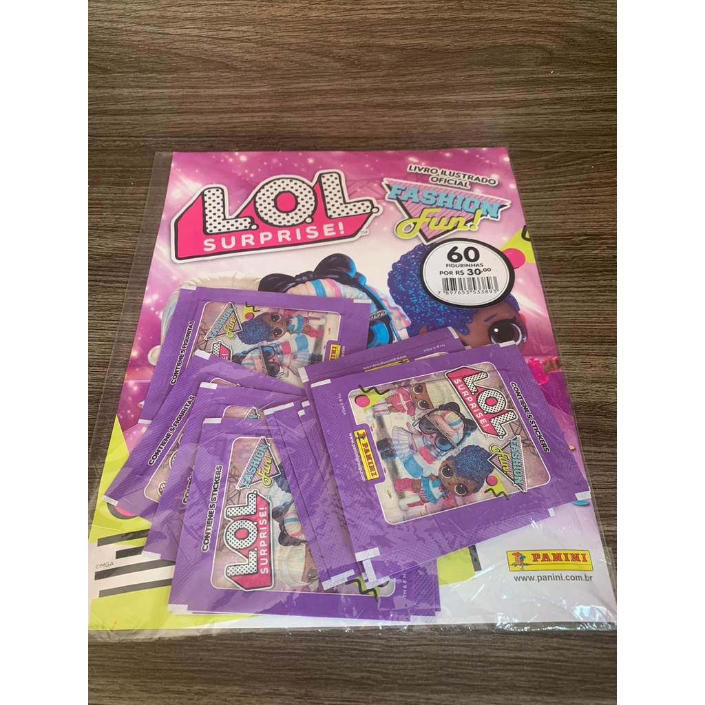 Álbum de Figurinhas LOL + 60 Figurinhas | Shopee Brasil