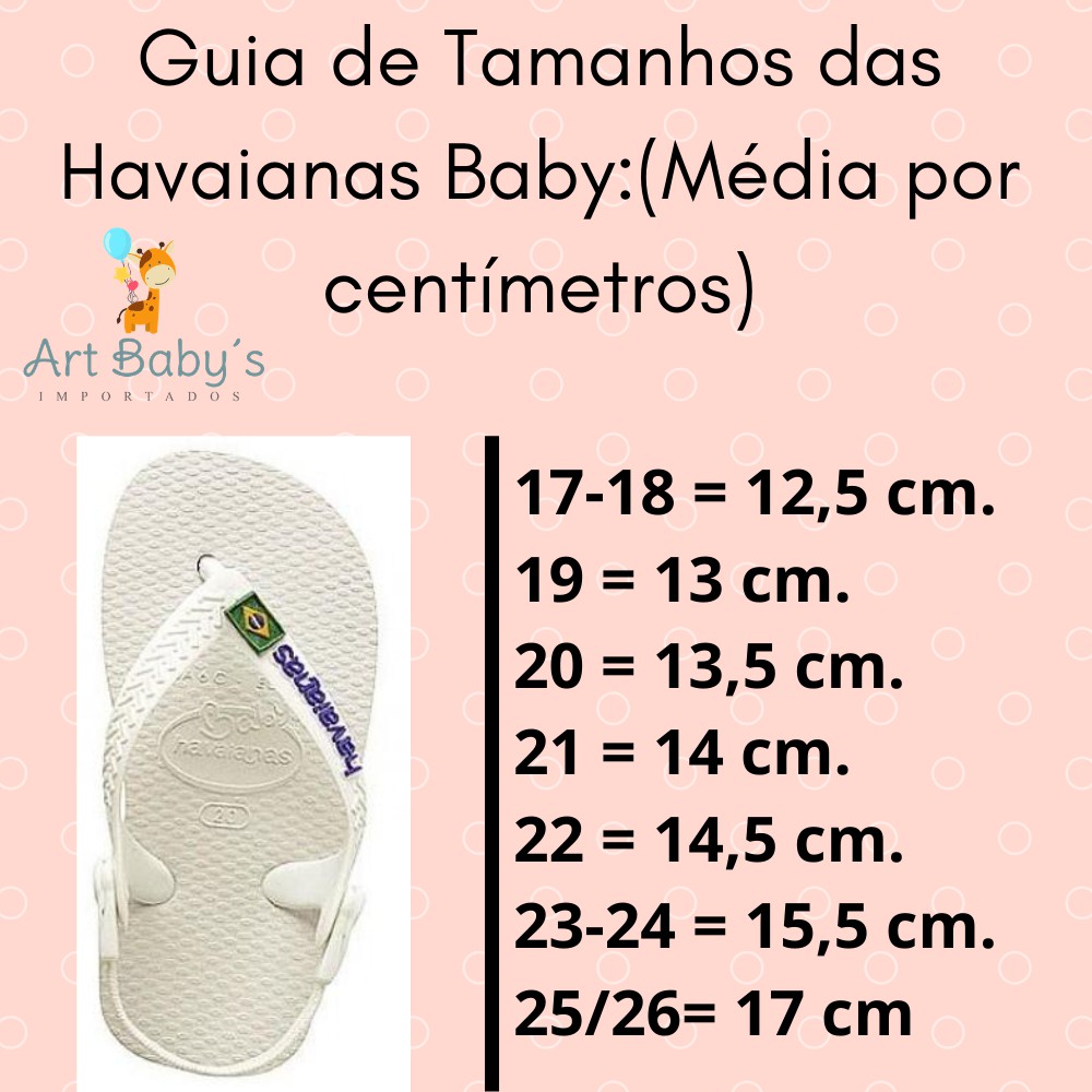 Chinelo Sandalias Havaianas Original Bebe 17 18 Shopee Brasil