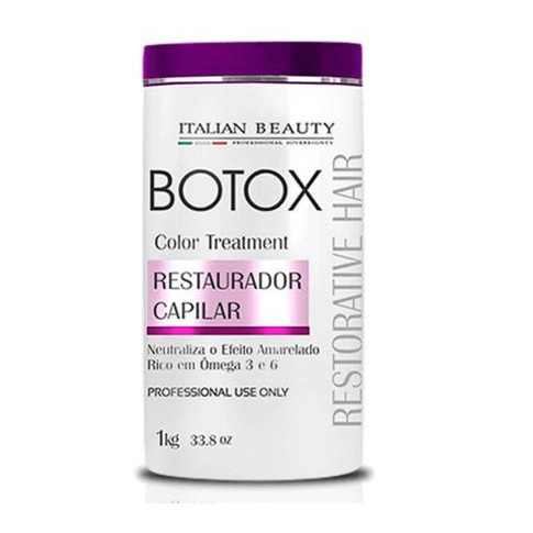 Botox Restaurador Capilar Efeito Matizador Italian Beauty - ORIGINAL ...