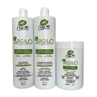 KIT ARGILA VERDE (ARGILO THERAPY) DETOX - ANTI OLEOSIDADE USE ME 1kg