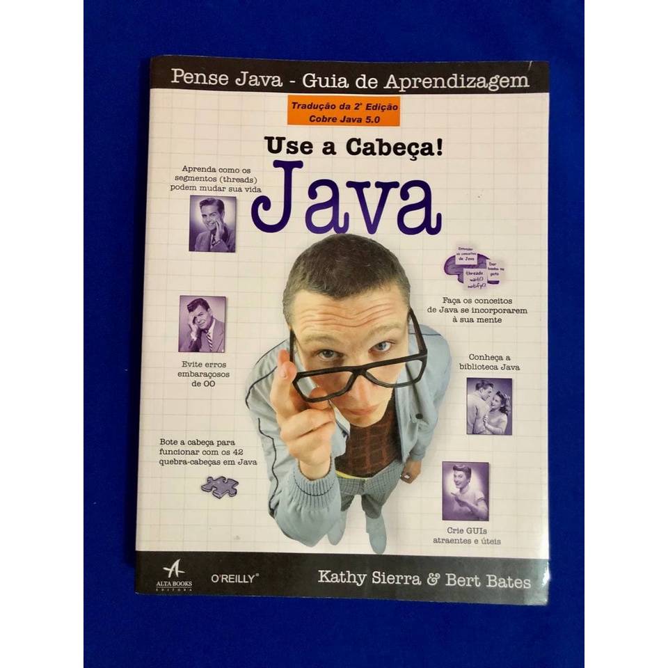Livro - Use a Cabeça Java | Shopee Brasil
