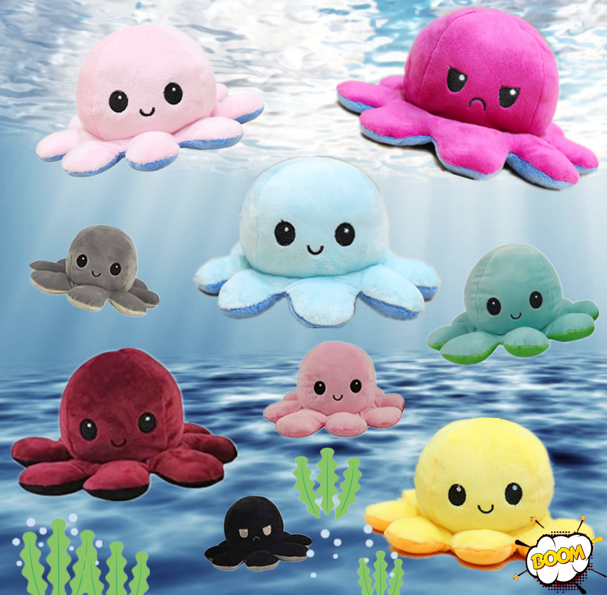 Octopus best sale emoji plush