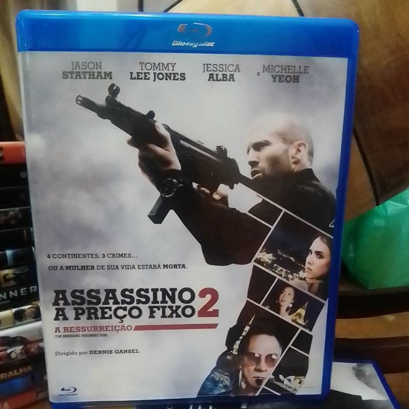 Blu-ray assassino a preço fixo 2 com Jason Statham original | Shopee Brasil