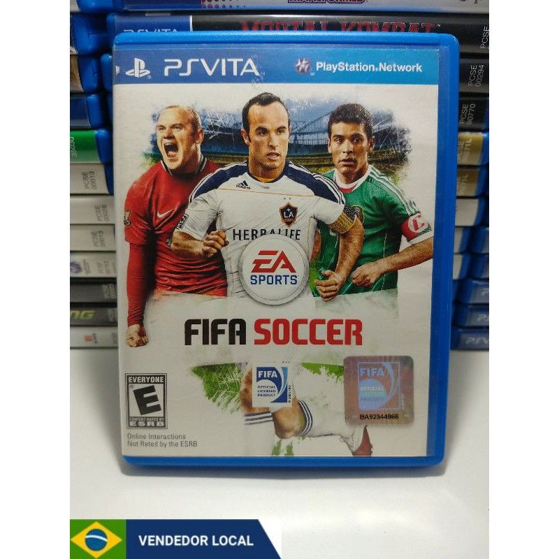 Jogo Mídia Física Fifa Soccer 2010 Original Ea Games Psp em Promoção na  Americanas