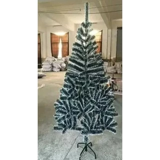 Árvore de natal nevada natalino tamanho 120cm/150cm/180cm/210cm com suporte de ferro/plástico para festa de natal decoração