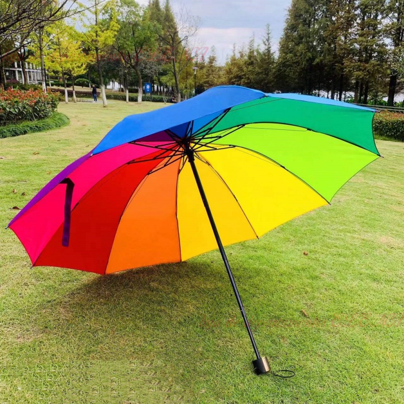 SJDWDX Guarda-chuva infantil, guarda-chuva de bolha de cúpula transparente  automático arqueado com nuvem de arco-íris de desenho fofo, infantil  transparente para rosa, 70 x 66 cm