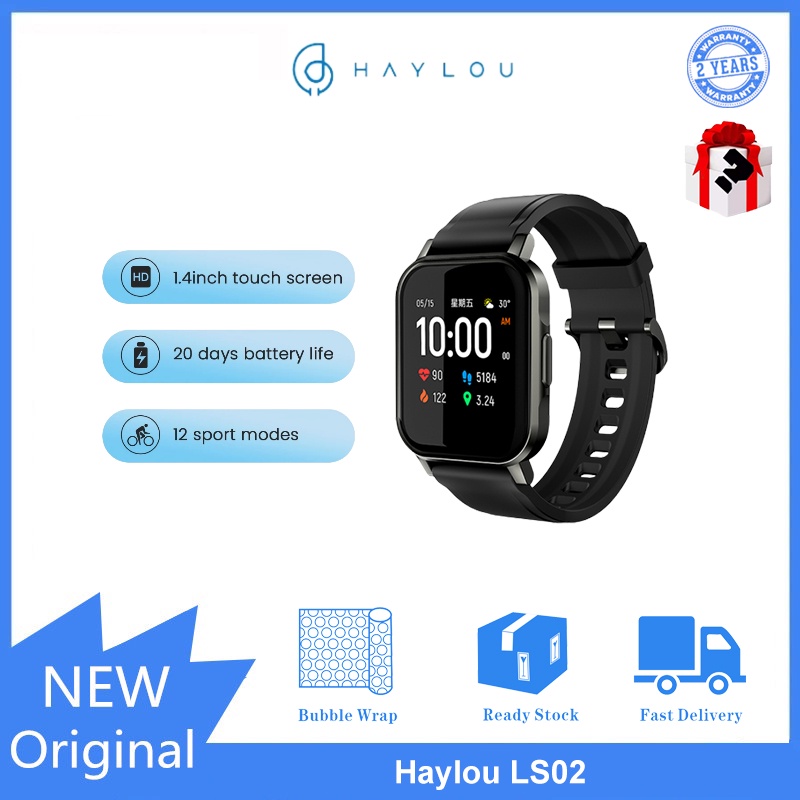 Relógio Smartwatch Watch 2 LS02 Haylou Preto - HaylouBR
