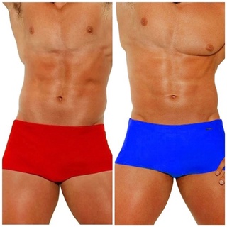KIT 2 Sungas com cordão natação praia e piscina novidade verão moda masculina
