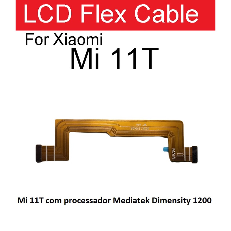 Flex Cabo Flat Lcd Tela Xiaomi Mi 11t Mi11T