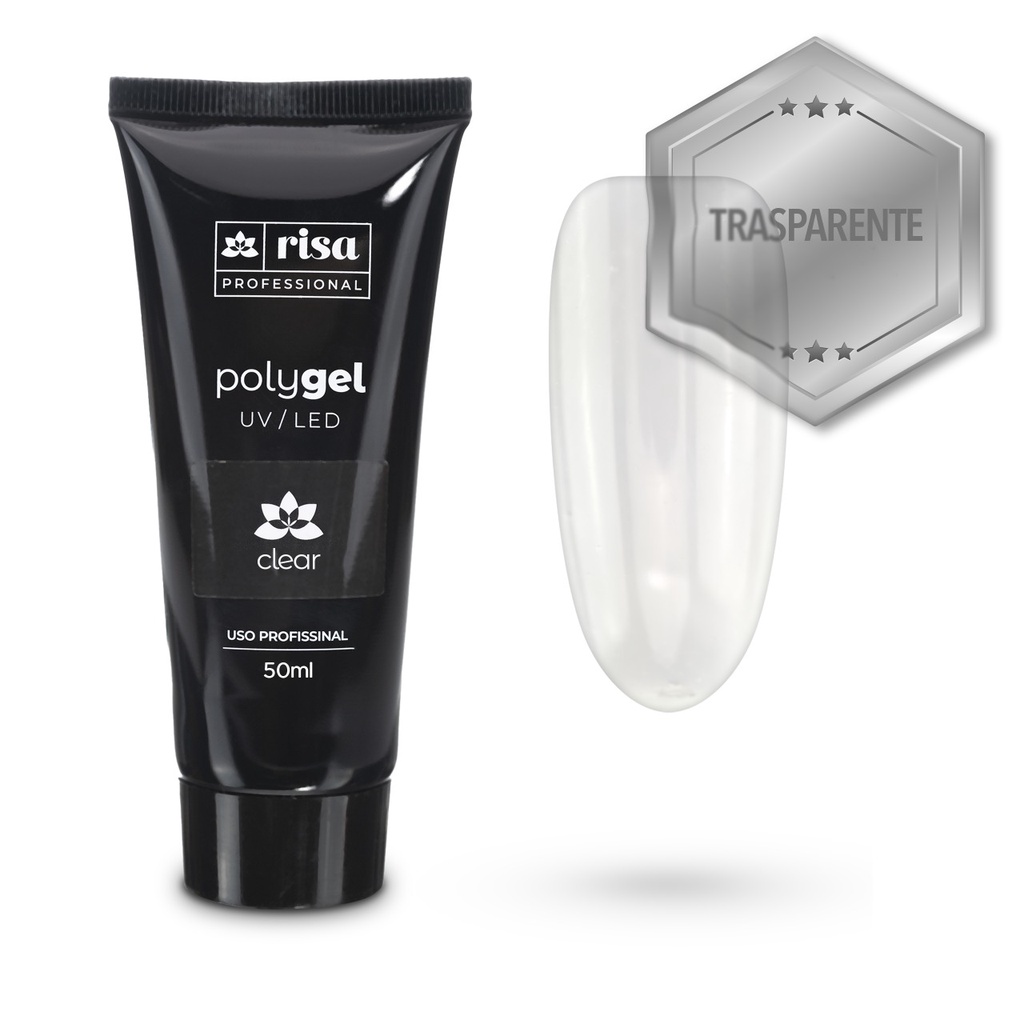 Polygel Risa Clear (transparente) | Shopee Brasil