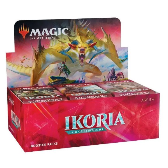 Magic the Gathering Magic Kit com 3 Cartas Aleatórias - Ikoria: Lair of Behemoths / Terra de Colossos (IN - Em Inglês - Original)