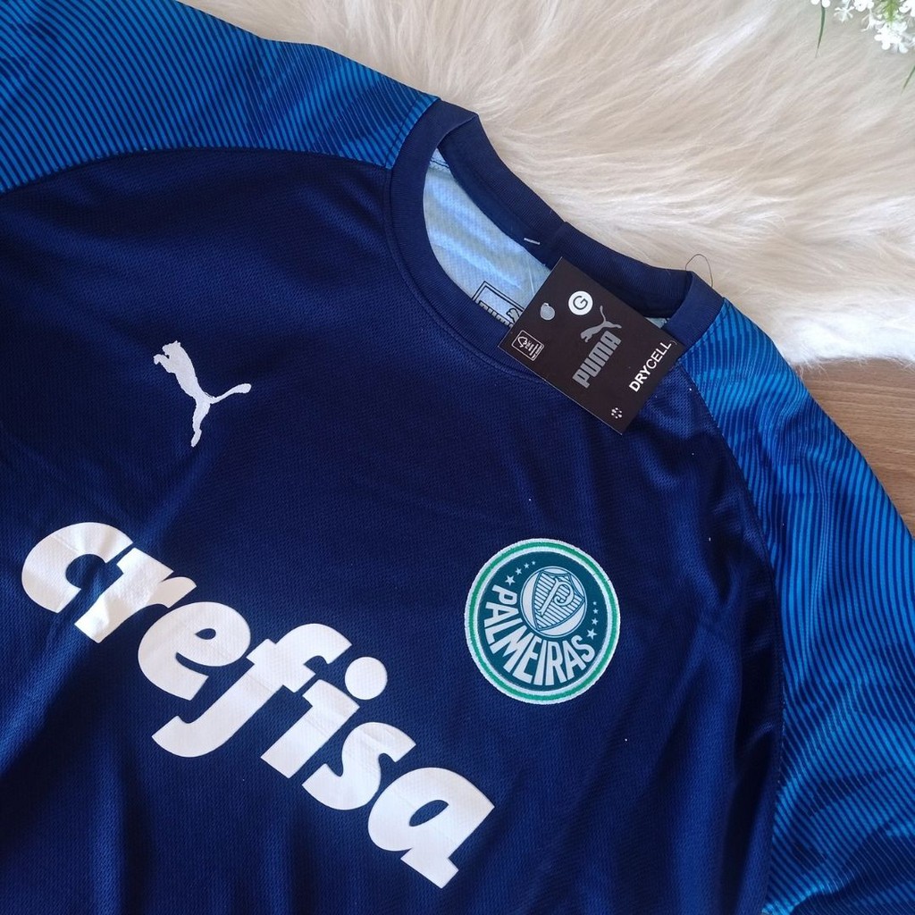 Camisa azul best sale do palmeiras puma