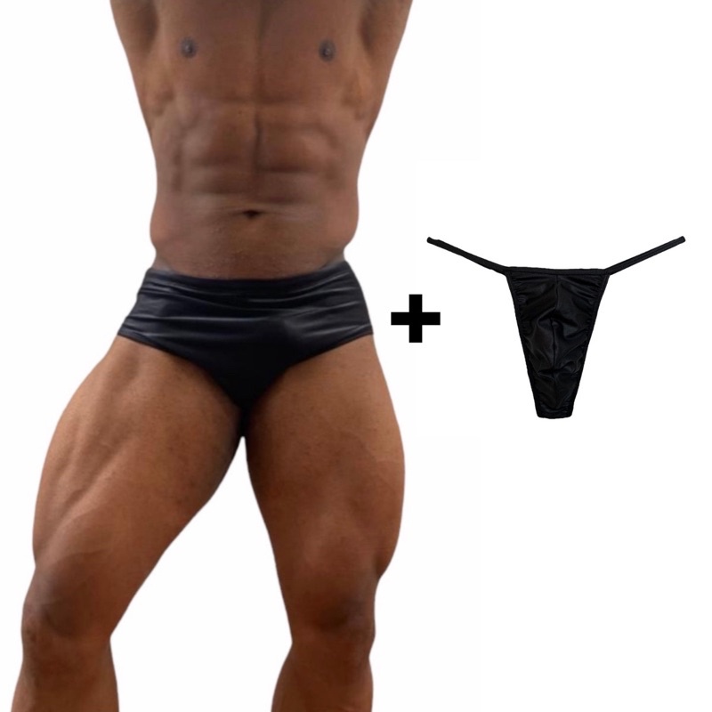 kit sunga classic physique + sunga de pintura fisiculturista ...