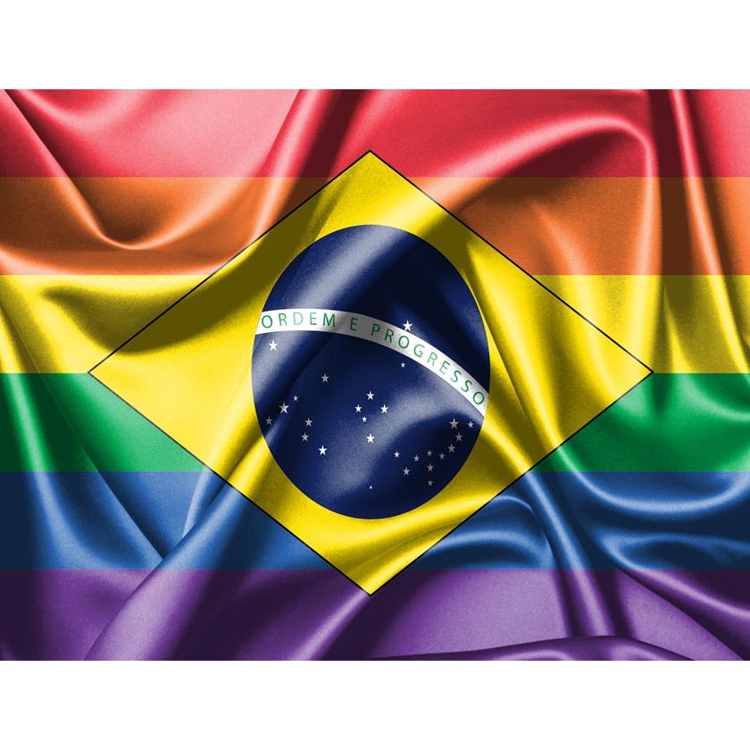 Bandeira - Brasil e Israel - JAW PERSONALIZADOS