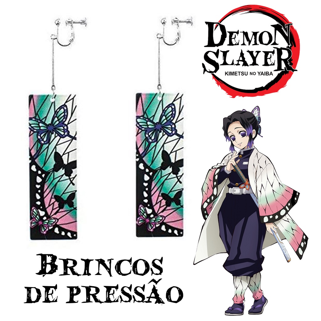 Brinco Kimetsu no Yaiba Demon Slayer Zenitsu Anime Desenho Geek Brinco  Divertido