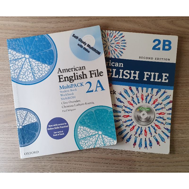 Livro de ingl s oxford american english file second edition 2a e