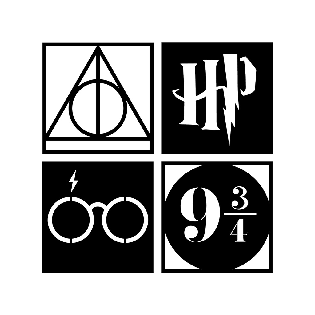 Apliques De Decorar Do Harry Potter