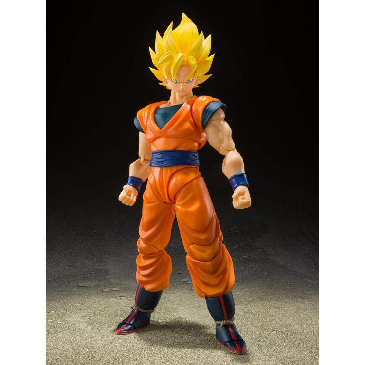 Boneco Goku Super Saiyan Full Power Dragon Ball Z Original Bandai SH  Figuarts