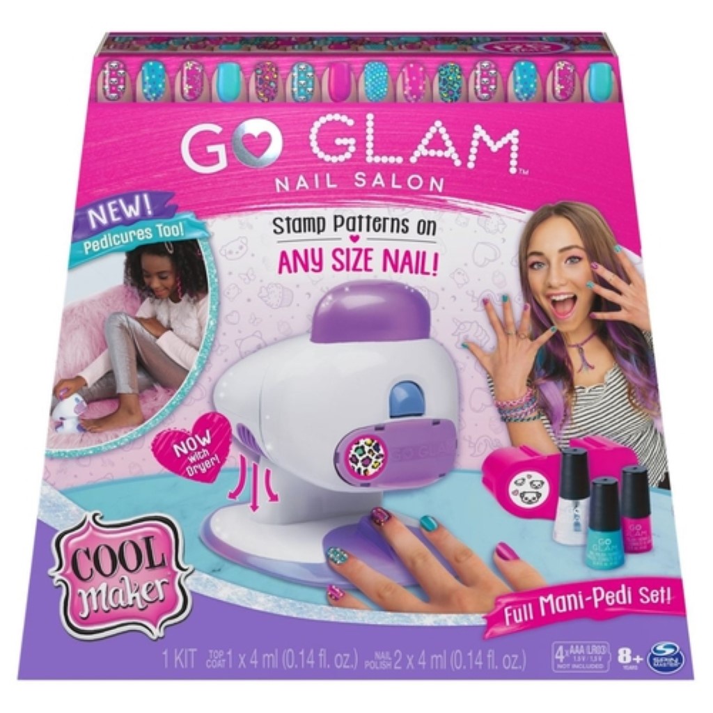 Jogo de Manicure e Pedicure Go Glam U-Nique Salom 002135 - Sunny - Doremi  Brinquedos