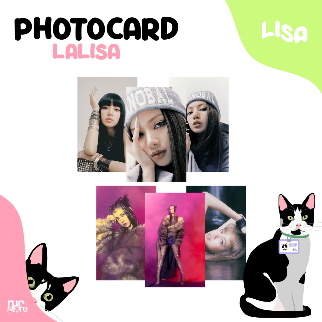 KIT PHOTOCARDS - LALISA (LISA) | Shopee Brasil
