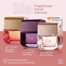 Linha Ilia Natura - Deo Parfum Secreto Feminino 50 Ml - (Natura Ilia  Collection - Secret Eau De Parfum For Women 1.7 Fl Oz)