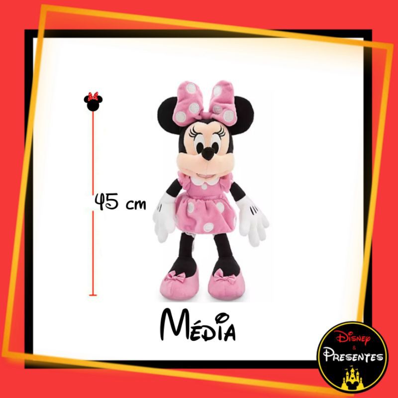 Pelúcia Disney Minnie Mouse média