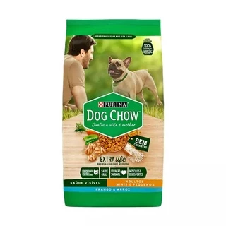 Ração Dog Chow Cães Adultos Raças Pequenas Frango e Arroz 15 kg
