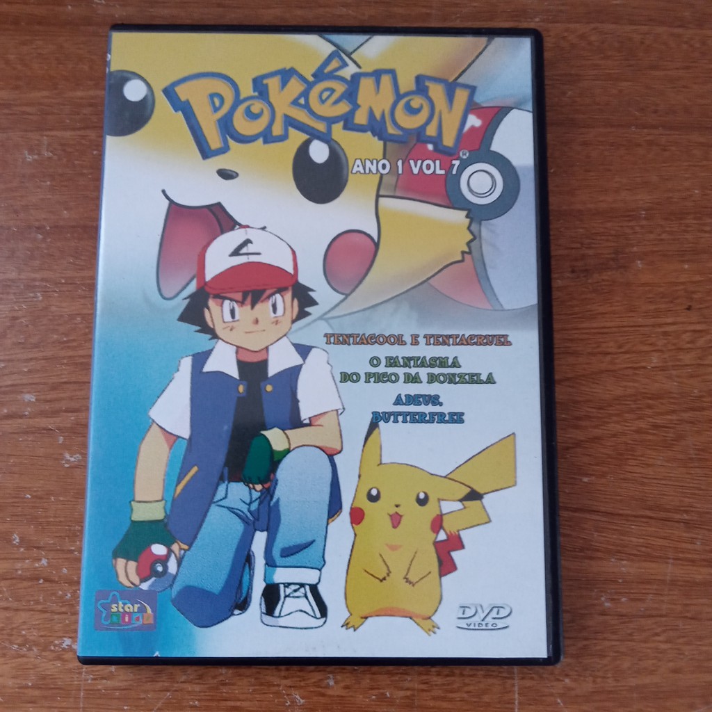 Dvd Pokémon / Ano 1 / Vol. 7 / Dublado