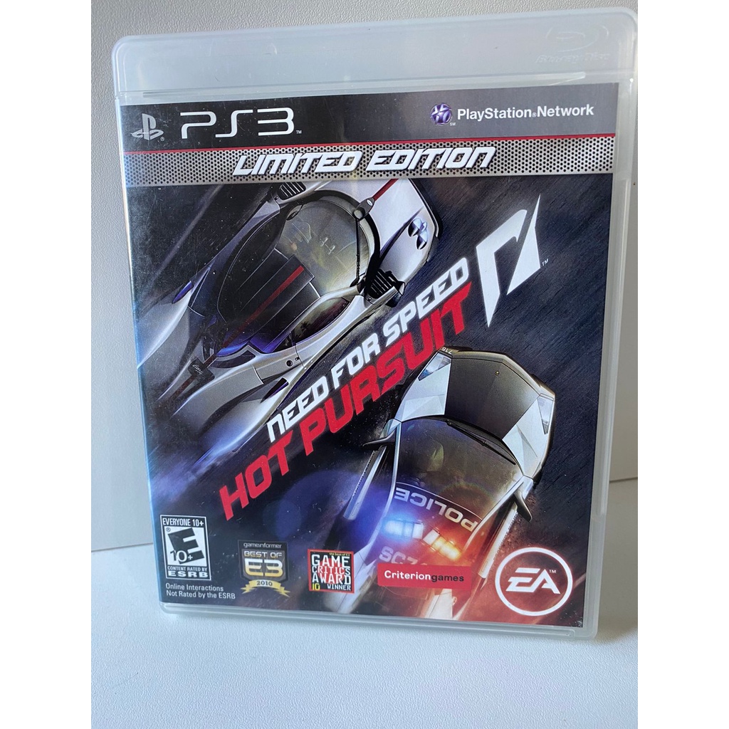 Need For Speed Hot Pursuit Ps3 (Seminovo) (Jogo Mídia Física