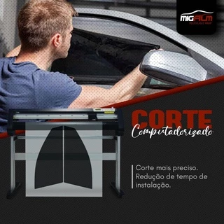 Insulfilm Automotivo Ja Recortado Só Aplicar Corte Computadorizado