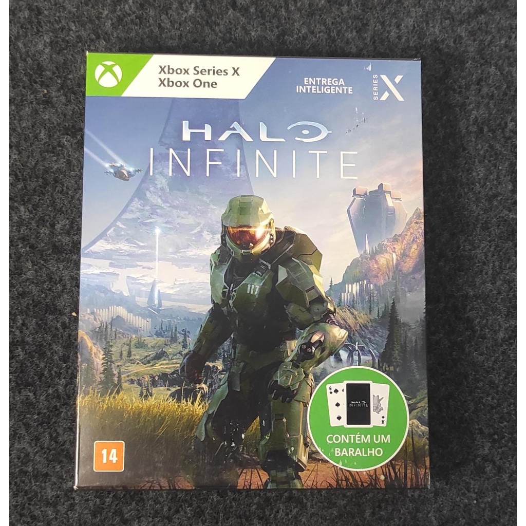 Jogo Halo Infinite Edição Exclusiva + Baralho - Xbox One e Xbox Series S/X  - SL Shop - A melhor loja de smartphones, games, acessórios e assistência  técnica