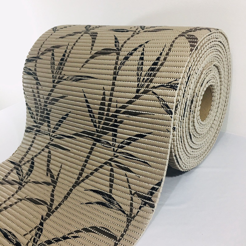 Passadeira Emborrachada Por Metro 43cm Largura Bambu Marrom | Shopee Brasil