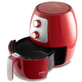 Fritadeira Elétrica Air Fry Britânia Bfr21v Airfryer vermelha