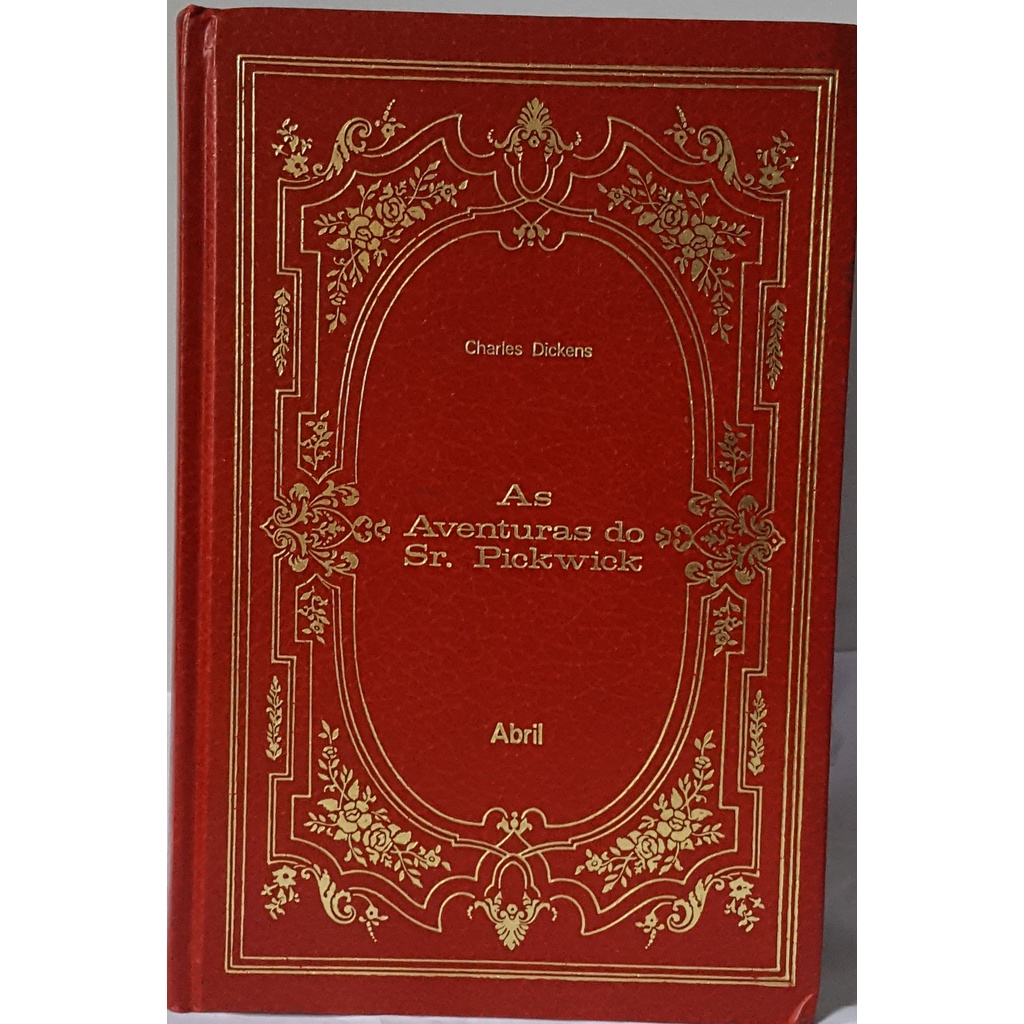 Livro As Aventuras do Sr. Pickwick, Charles Dickens, 588 páginas. Capa Dura com detalhes