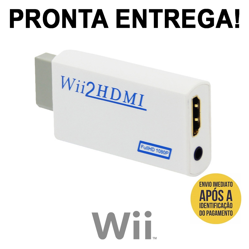 Adaptador hdmi best sale para wii